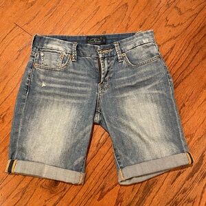 Lucky Brand Bermuda jean shorts, size 4/27
